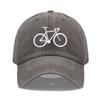 Soft Cotton Baseball Cap for Women Men Adjustable Fashion Bicycle Embroidered Dad Hat Unisex Classic Golf Caps