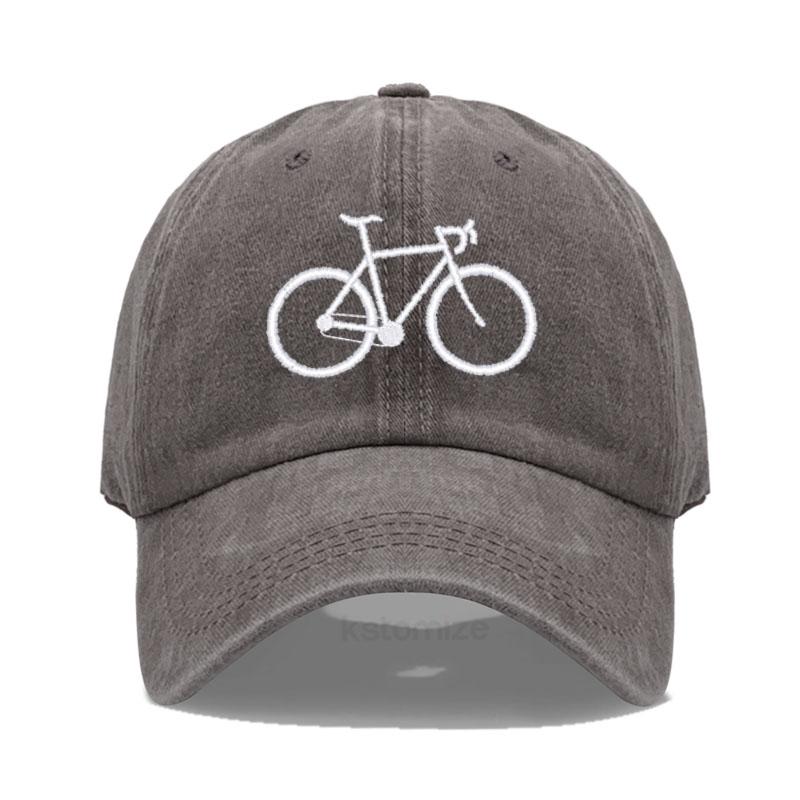 Soft Cotton Baseball Cap for Women Men Adjustable Fashion Bicycle Embroidered Dad Hat Unisex Classic Golf Caps