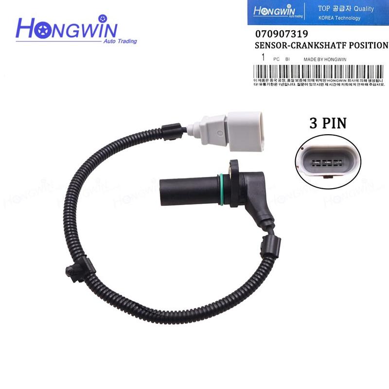 070907319 070957147 70907319 New Crankshaft Position Sensor For VW Multivan V Transporter V 2.5 TDI 2003-2009