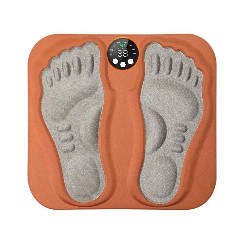 Massage Mat with EMS Technology-Rechargeable Pulse Stimulation Pad for Reflexology, Plantar Fasciitis Relief & Muscle Relaxation
