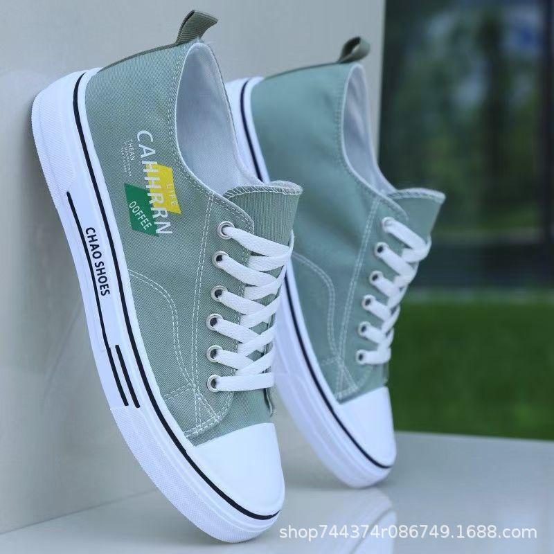 Canvas shoes new spring and autumn sports casual shoes breathable board shoes soft sole non-slip cloth shoes