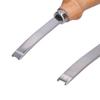 3pcs Wide Mouth Edge Skiving Tool Wooden Handle Leathercraft Trimmer  DIY Leatherwork