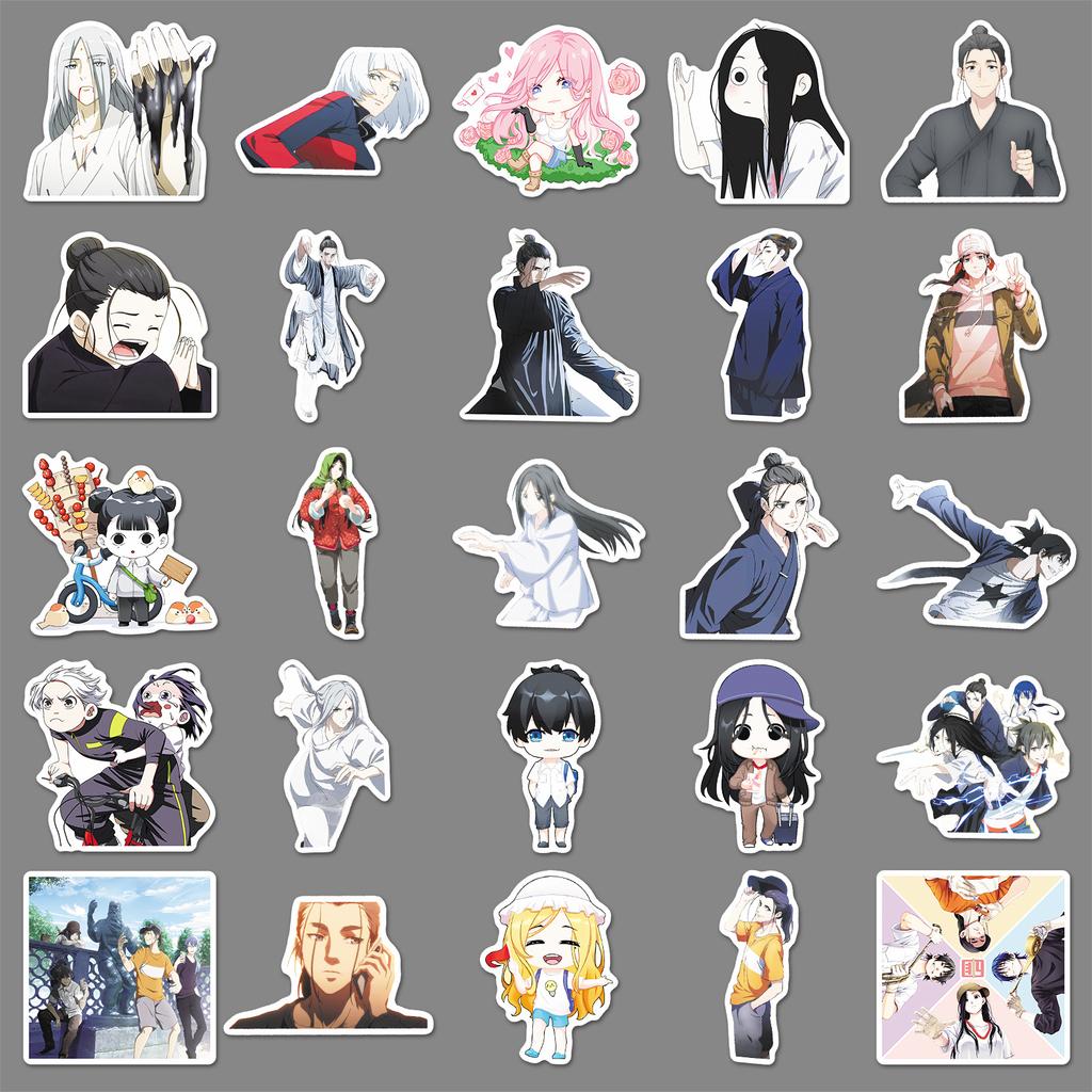51 Graffiti Stickers Personalized Cartoon Chinese Comic Decoration Computer Mobile Phone Water Cup Stickers