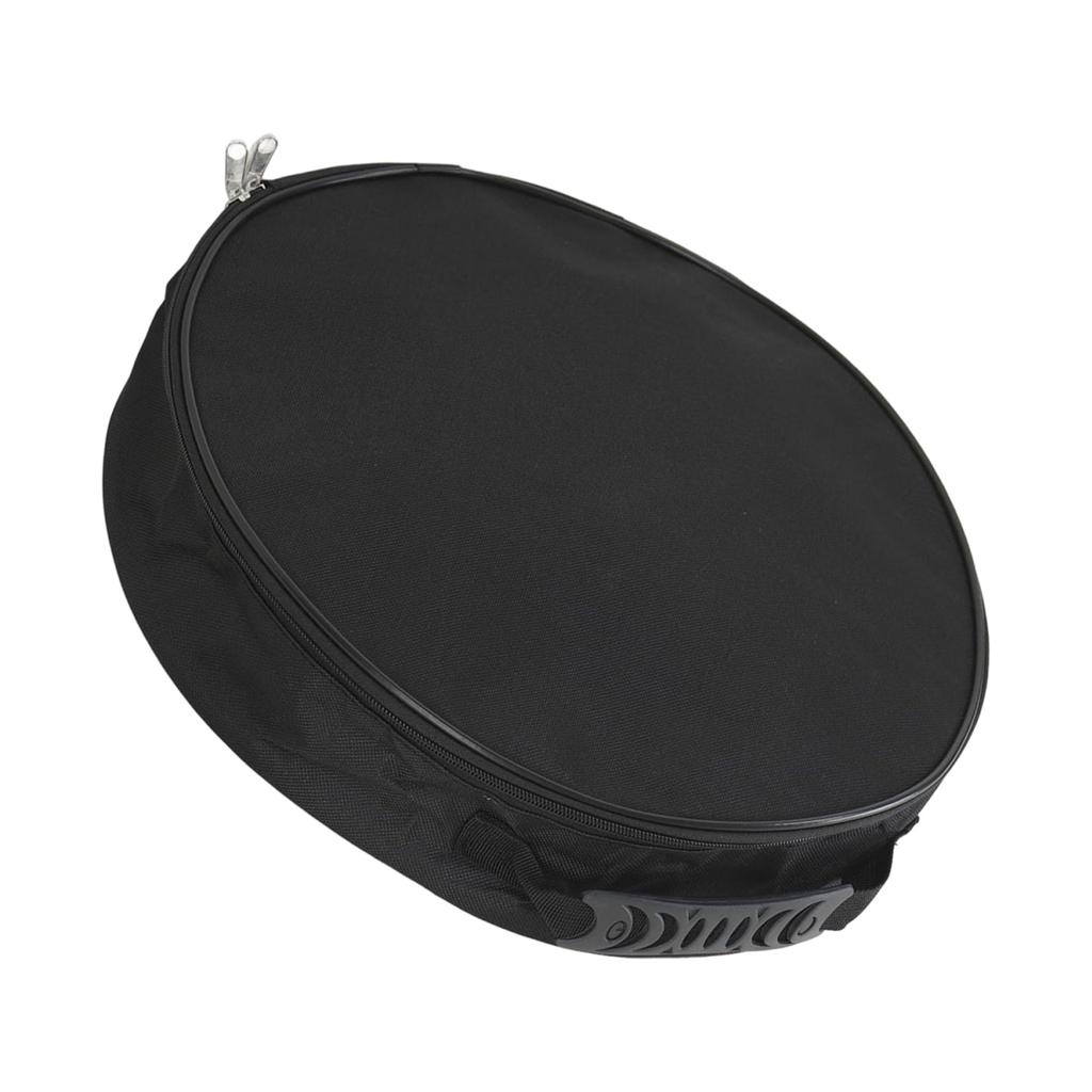 Jumper Cable Storage Bag 600D Oxford Cloth Car Charger Round Storage Bags Flame Retardant Large Capacity for Outdoor Activity