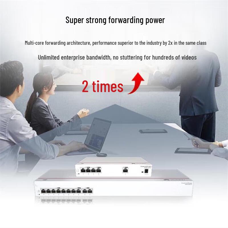 Huawei Kunling S380-S8T2T 10-Port Gigabit Enterprise Router Switch (CN Version)