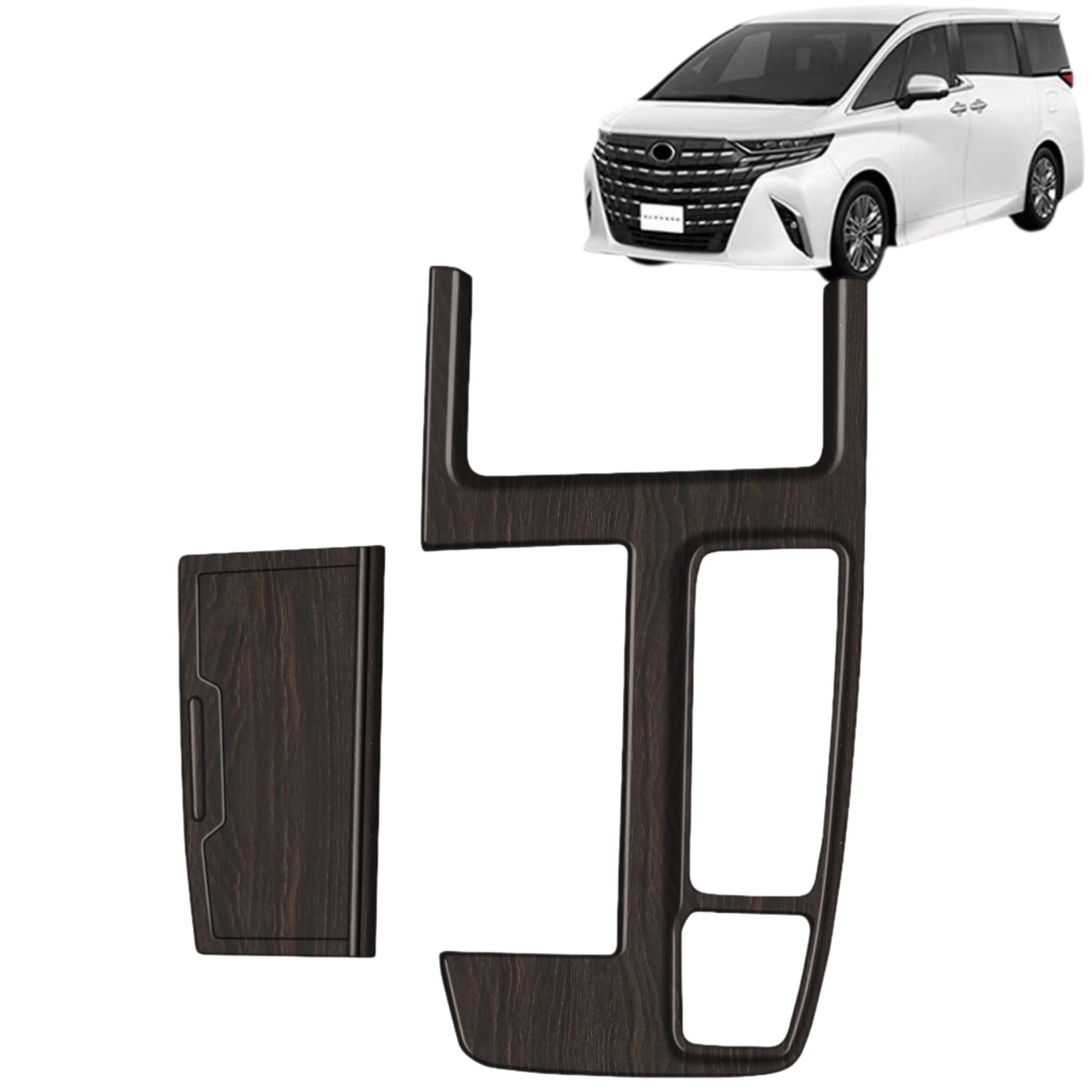 

DodoxDIY Совместим с Новой Моделью Alphard 40 Серии и Vellfire 40 Серии Кастомная Панель Переключения Передач Панель Переключения Передач Защитная Внутренняя Матовая Под Дерево