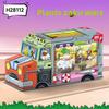 Vs Zombies Plants Crazy Dave Motor Home Model Set For Kids Interaction Family