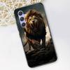 The Lion Case for Samsung Galaxy A51 A53 A54 A31 A52 A12 A13 A21s A22 A32 A11 A22 A33 A41 A52s A73 A14 A24 TPU Phone Cover