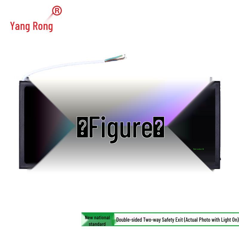3C Certified Emergency Exit Sign Light