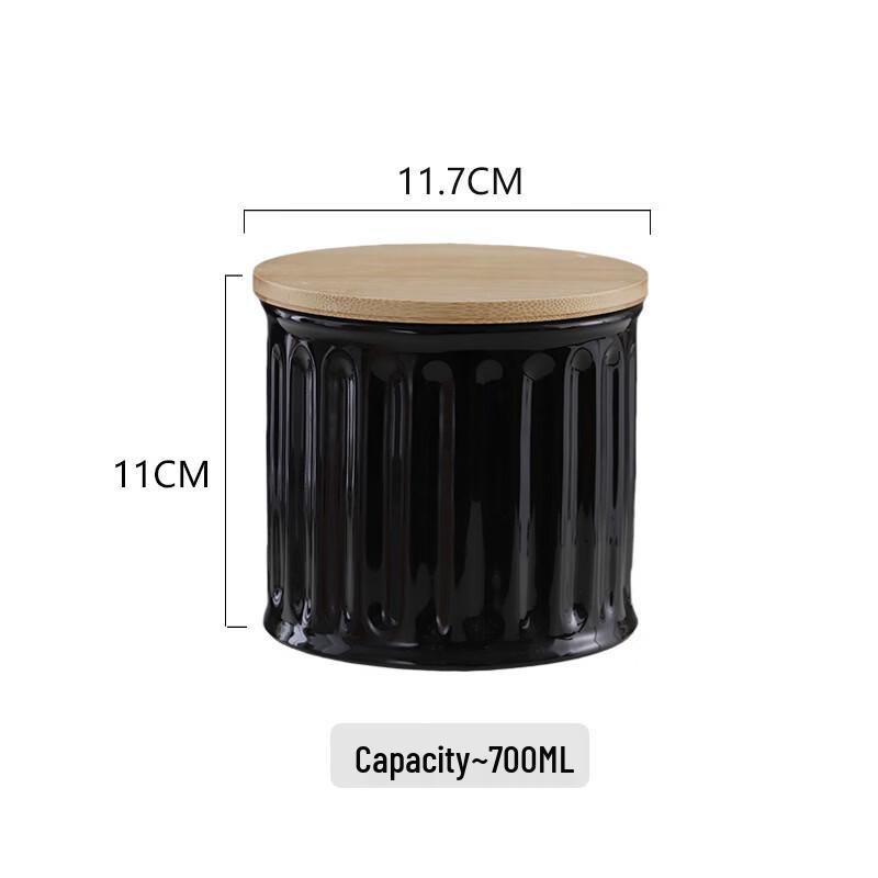 ZISIZ Ceramic Airtight Food Canister