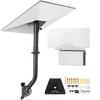 PAHTTO Starlink Gen 3 Mount 28.3-inch Adapter 2-in-1 Router Satellite Dish Wall Roof Evas Mount Kit All-metal 360-degree Rotatable Pole