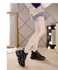 2025 Cotton Shoes Women's Genuine Flat Bottom Velvet Winter New Soft Sole Light Fashion Women's Shoes Warm and Wear-resistant KT539