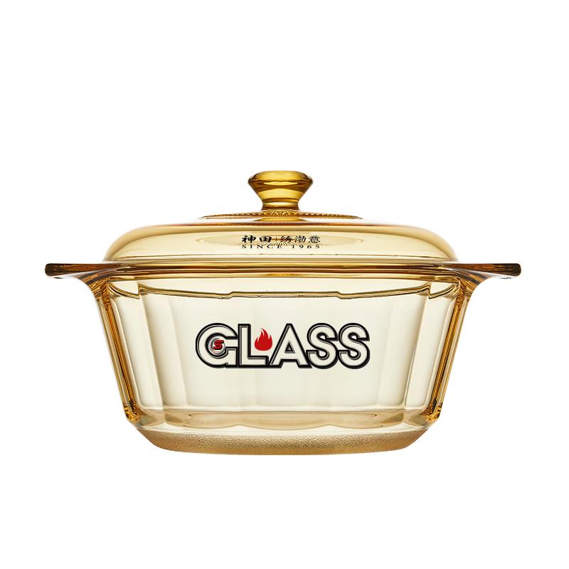 

Kanda Heat-Resistant Glass Cooking Pot