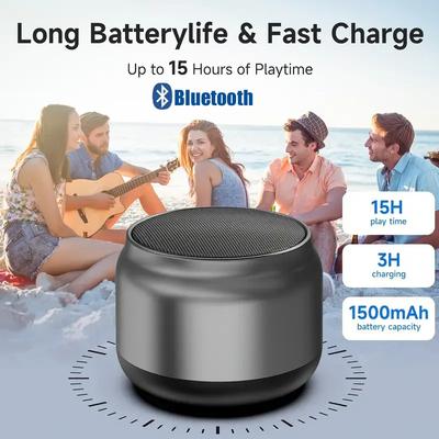 Přenosný Mini Bluetooth 5.0 reproduktor Hudba Stereo Surround USB Venkovní Subwoofer Reproduktor Přehrávač Zvuku Reproduktor Mikrofon