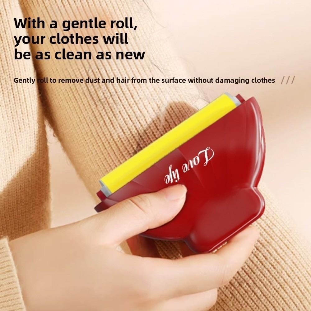 Mini Washable Lint Roller Shell Shape Sticky Surface Pet Hair Remover Reusable Easy To Use Fur Removing Tool for Car Interior