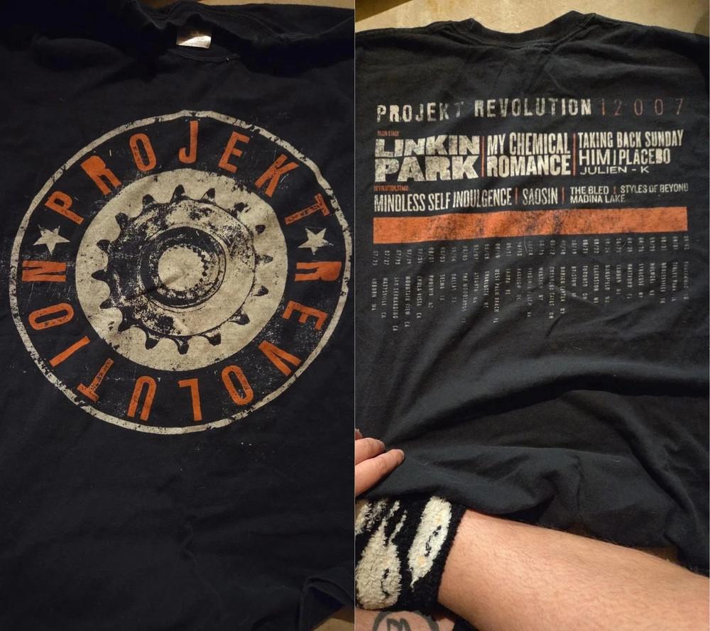 My chemical Romance Projekt Rev tour 2025 Merch T Shirt Unisex T-Shirt S