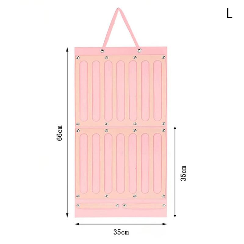 Органайзер для бантов для волос настенный подвесной держатель для повязки на голову вешалка для хранения заколок для волос компактный аксессуар для комнаты для девочек L 890₽