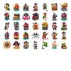 35pcs-50pcs Adventure Treasure Stickers Cartoon Pirate Stickers Treasure Stickers For Guitar Laptop Helmet Skateboard