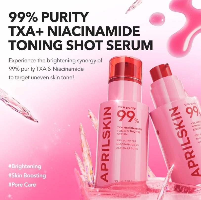 Aprilskin Tranexamic Acid Spicule Ampoule 30ml – Brightening & Spot Care