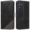 For Samsung Galaxy A55 5G Case Geometric Line Leather Phone Cover Card Slots Wallet