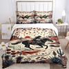 Western Horseman Art Print 3Pcs Bedding Setduvet Cover With 2 Bedropillowcase Home Birthday Gift