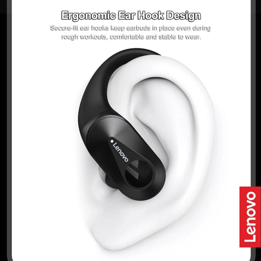 Lenovo LP75 TWS Sports Earphones Bluetooth 5.3 Wireless Headphones Waterproof HiFi Stereo Noise Reduction Earbuds with Mics