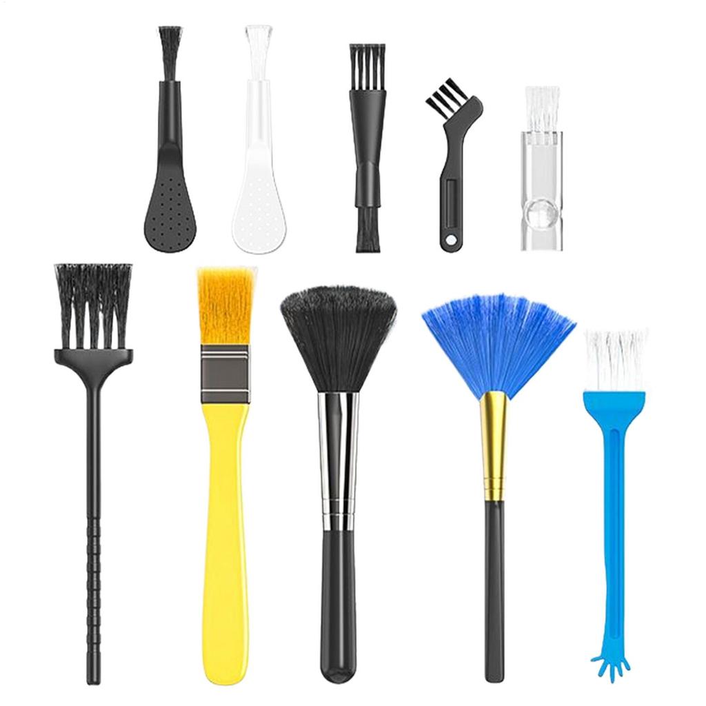 Keyboard Cleaning Brush 10 Piece Computer Brush Multifunctional Remover Gadgets Portable Detailing Tool For Phone Home Desktop