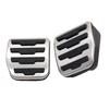 Car Rest Brake Gas Clutch Pedal Cover For Land Rover Range Rover Evoque 12-
