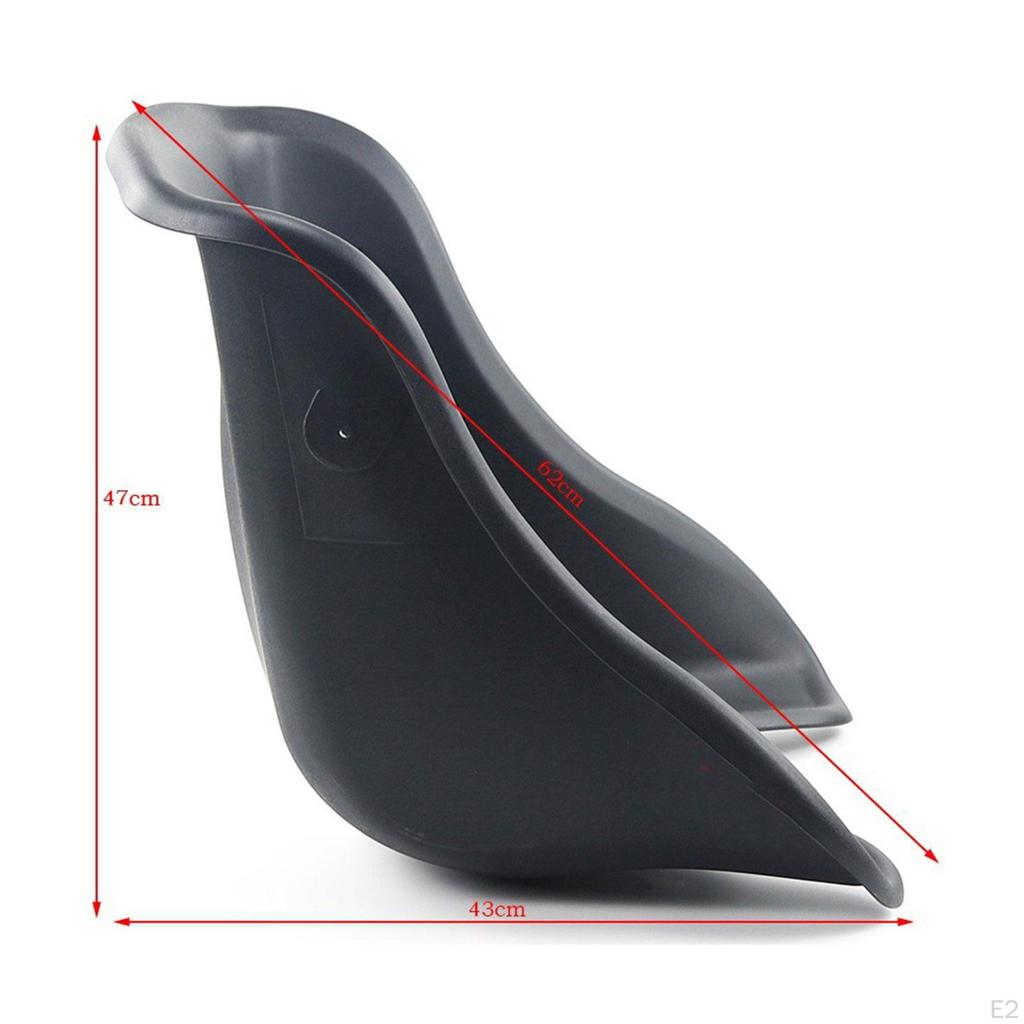 Siedzisko gokartowe Części motocyklowe czterokołowe Modyfikacja Łatwe w instalacji Akcesoria Karting