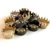Dollhouse Mini Crown, Metal Doll Crown Dollhouse Miniature 1/12 Scale, Tiny Miniature Crown, Mini Alloy Crown, Dolls Headwear Accessories (4PCS)
