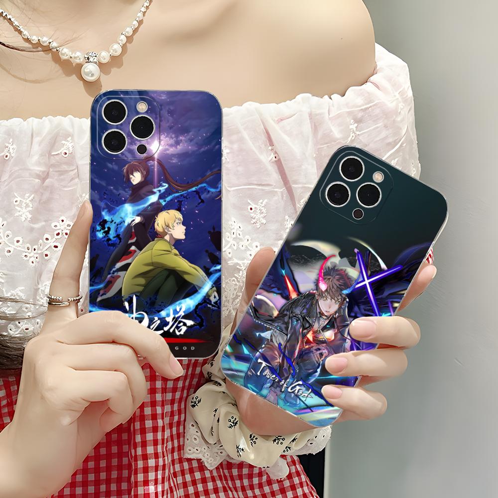 Anime Game Tower of God Phone Case for iPhone 17 16 15 14 13 12 11 X XR XS Air Pro Max Plus Mini Clear Colorful Cover Pretty