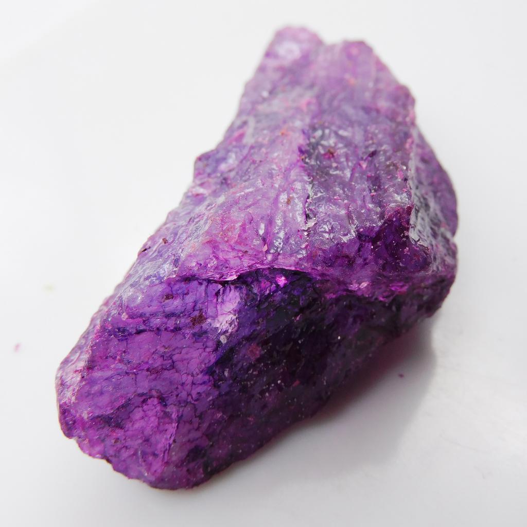 Natural Purple Sapphire Loose Gemstone 305.85 Ct Rough Raw Uncut September Birthday Birthstone