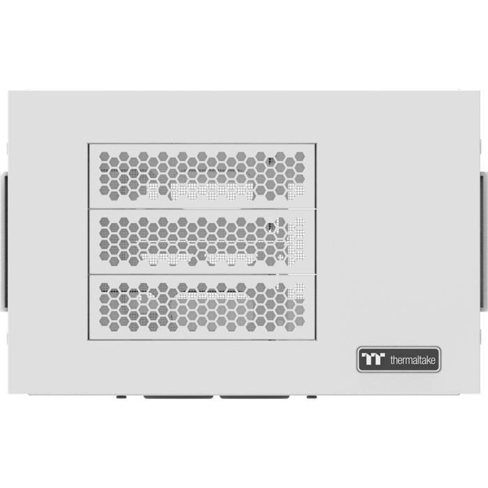 Châssis Tour Complet - Thermaltake - AX100 - Blanc Neige - Aluminium - 8 SSD/HDD