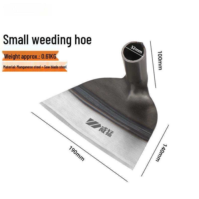 Efficient Weeding Hoe & Soil Digger - Welded, Wide, Durable Garden Tool