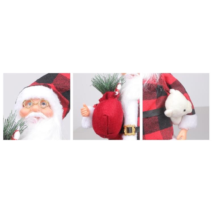 Christmas Standing Santa Claus Merry Christmas Decoartions For Home Ornaments Navidad Party Supplies