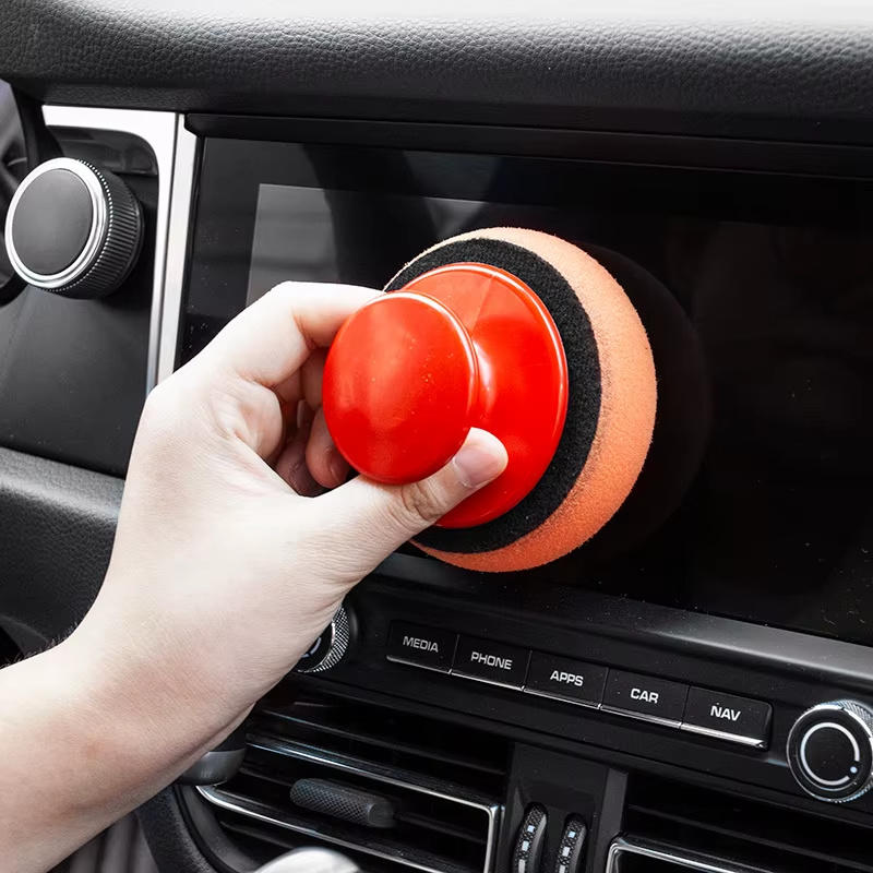 Car Wash Wax Polish Pad Polishing Sponge Microfiber Waxing Cleaning Cloth  House Maintenance Tool