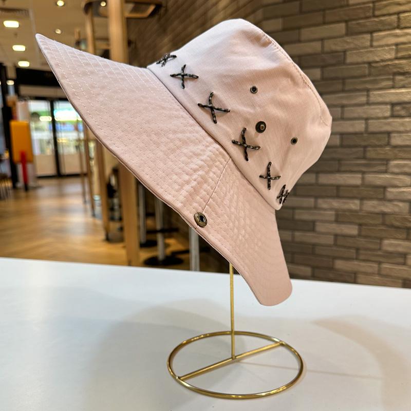 Stylish Wide Brim Summer Sun Hat Womens Round Top Sunscreen Hat Fisherman