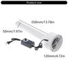 High Efficiency Ventilation Fan Air Conditioning Hole Exhaust Fan Easy Installation For Home Commercial Use Enduring