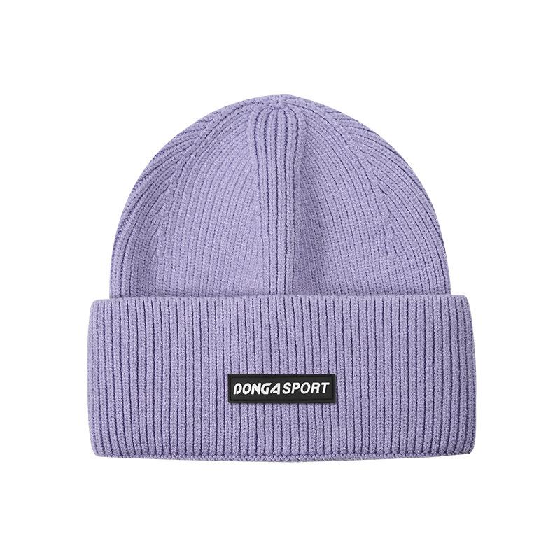 High-quality winter trendy brand big head circumference knitted hat bag head cold hat warm wool hat female winter shows small face