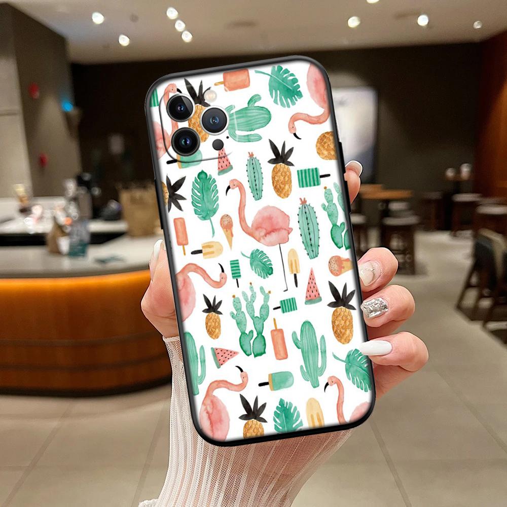 RA33 Watercolour Cacti Succulent Shell Phone Case for Xiaomi Poco C40 C50 C51 C55 C65 C71 C75 F3 F5 F6 F7 M2 M3 Pro Ultra