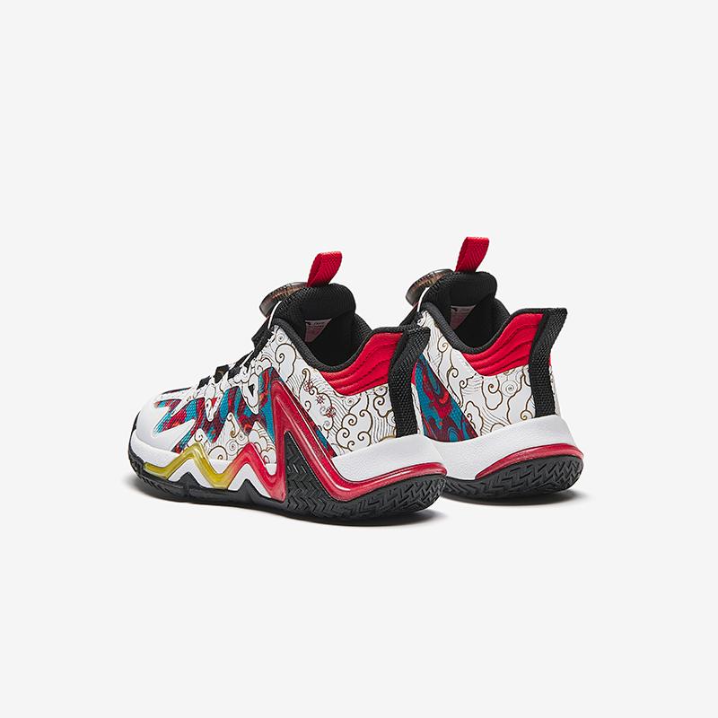 Anta Kids Reverse Scale 3.0 Fabric Trendy Comfortable Versatile Non-Slip Wear-Resistant Breathable Low-Top Basketball Shoes A12519930