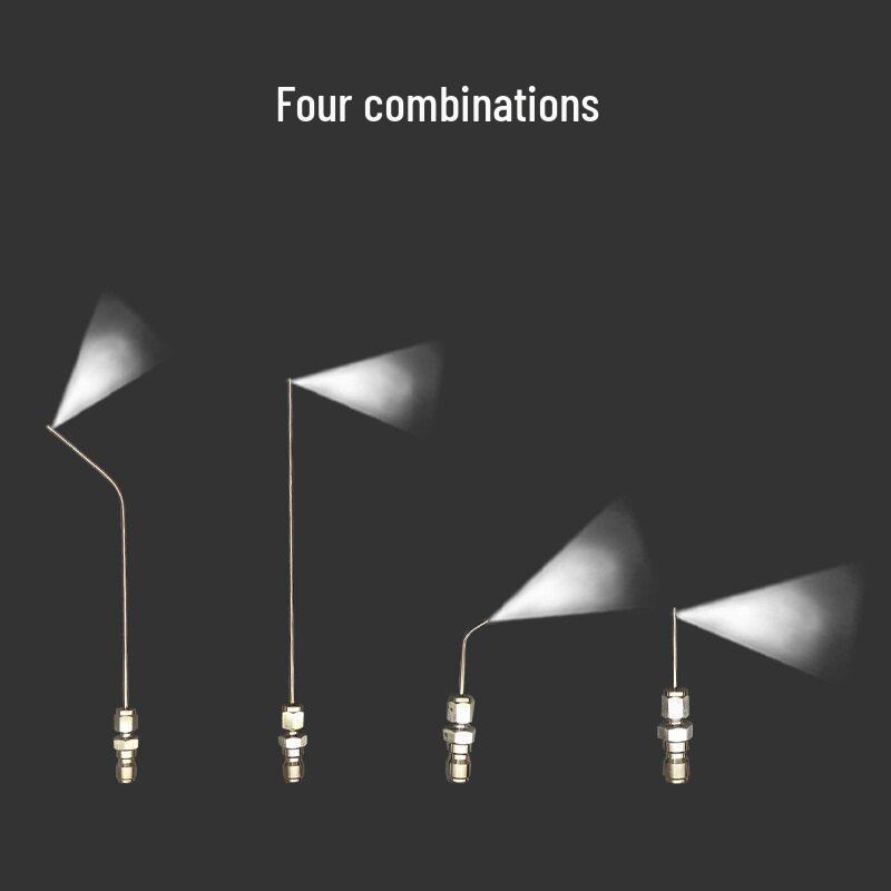 Stainless Steel Bent Needle Spray Head for Appliance and AC Cleaning