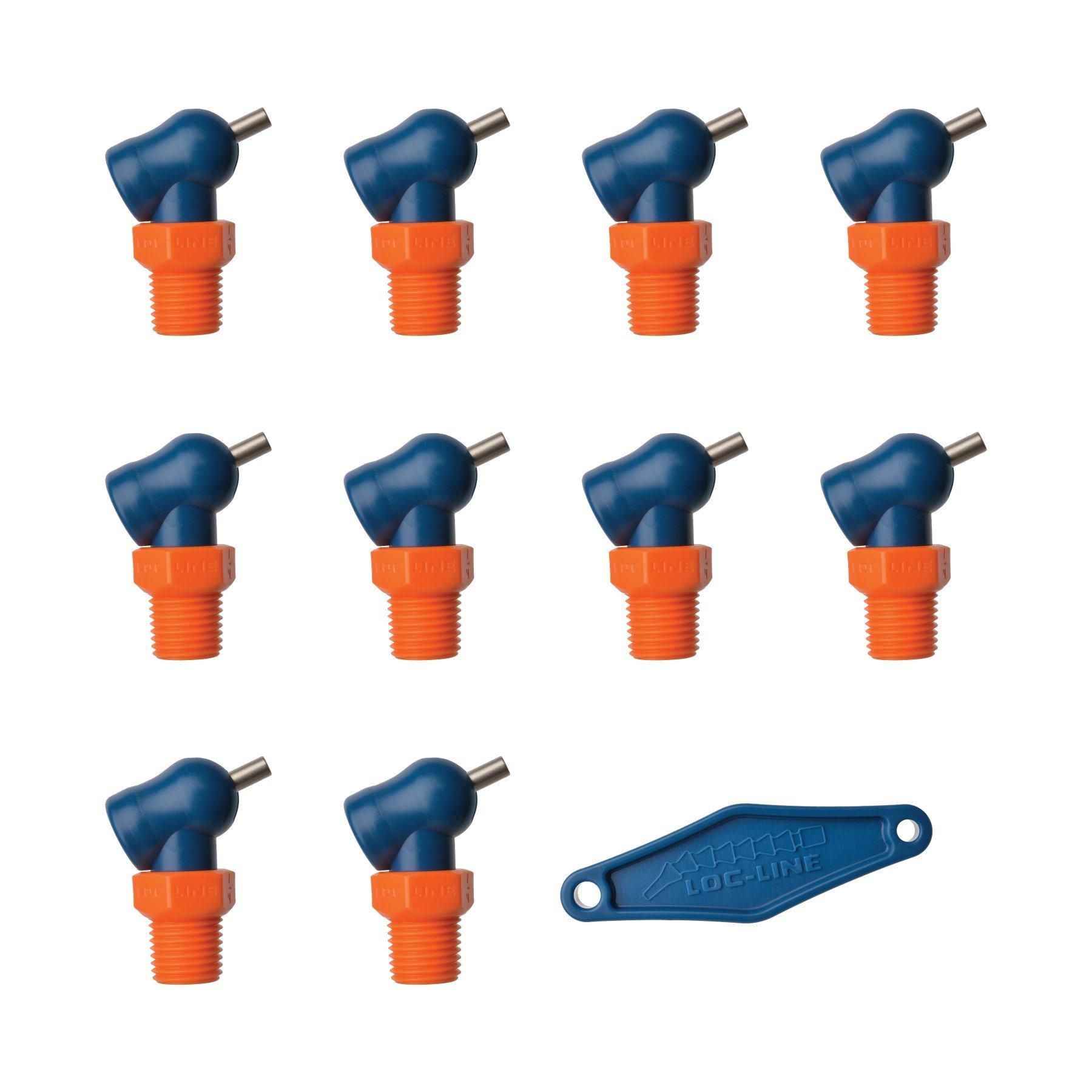 

HPT nozzle threaded x10 pcs NL79085 LOC-LINE 1/4 XR 2.2x6.4mm