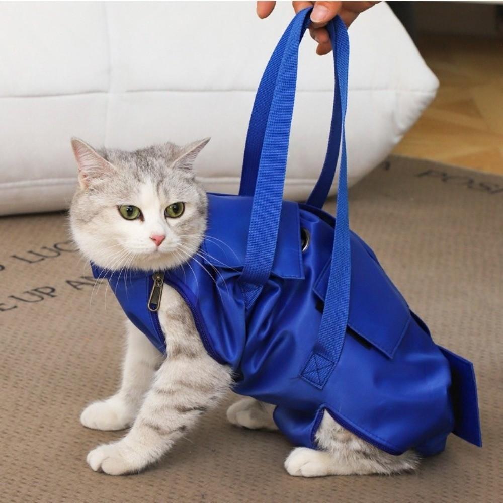 Double Shoulder Cat Carrier Bag Anti-scratch Bite Fixed Cat Injection Bag Pet Supplies