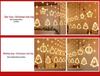 LED Christmas Star Curtain Lights - Festive Atmosphere with Wishing Ball & Flashing Colors