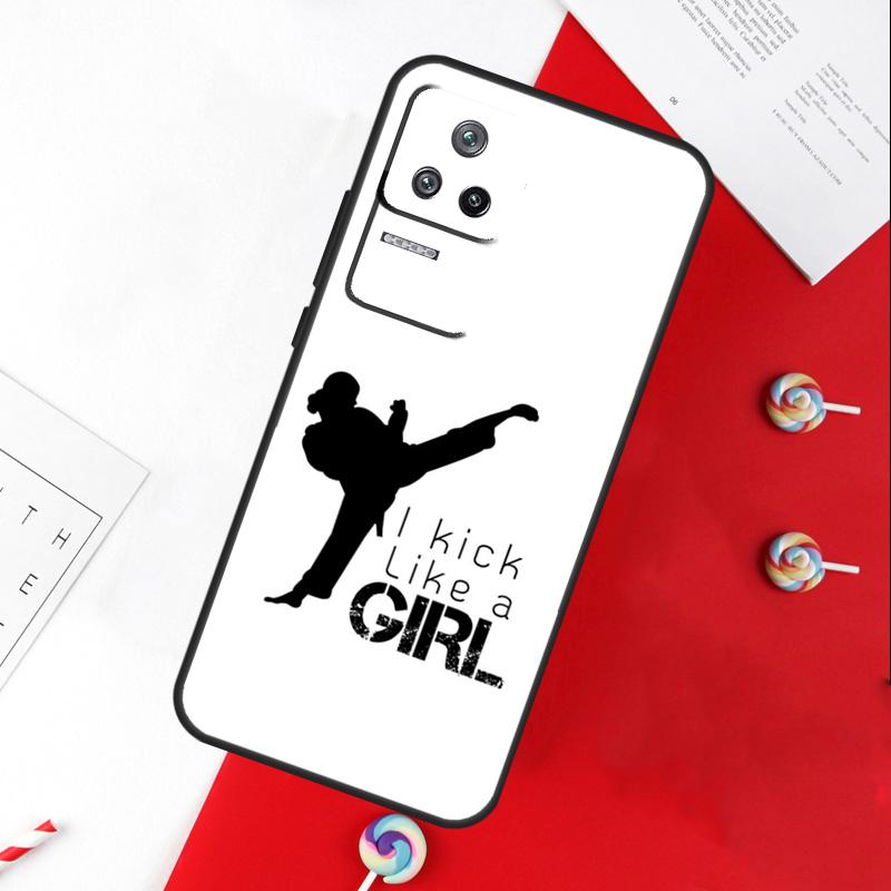 Kungfu Taekwondo Cover For Xiaomi 15 Ultra 13 14 11T 12T 13T 14T Pro POCO X7 Pro X3 X5 X6 M6 F5 F6 Pro Case
