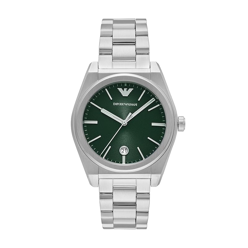 

[Emporio Armani] watch NA AR11621 men s silver