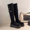 Fashion Winter Fashion Platform Heel Women Long Over The Knee Boots Street Style Height Increase Party Stripper Female Shoes