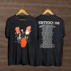 U2 Vertigo Tour 2005 T-T-Shirt, Vintage U2 Rock Band Double Sided T-T-Shirt Gifts, U