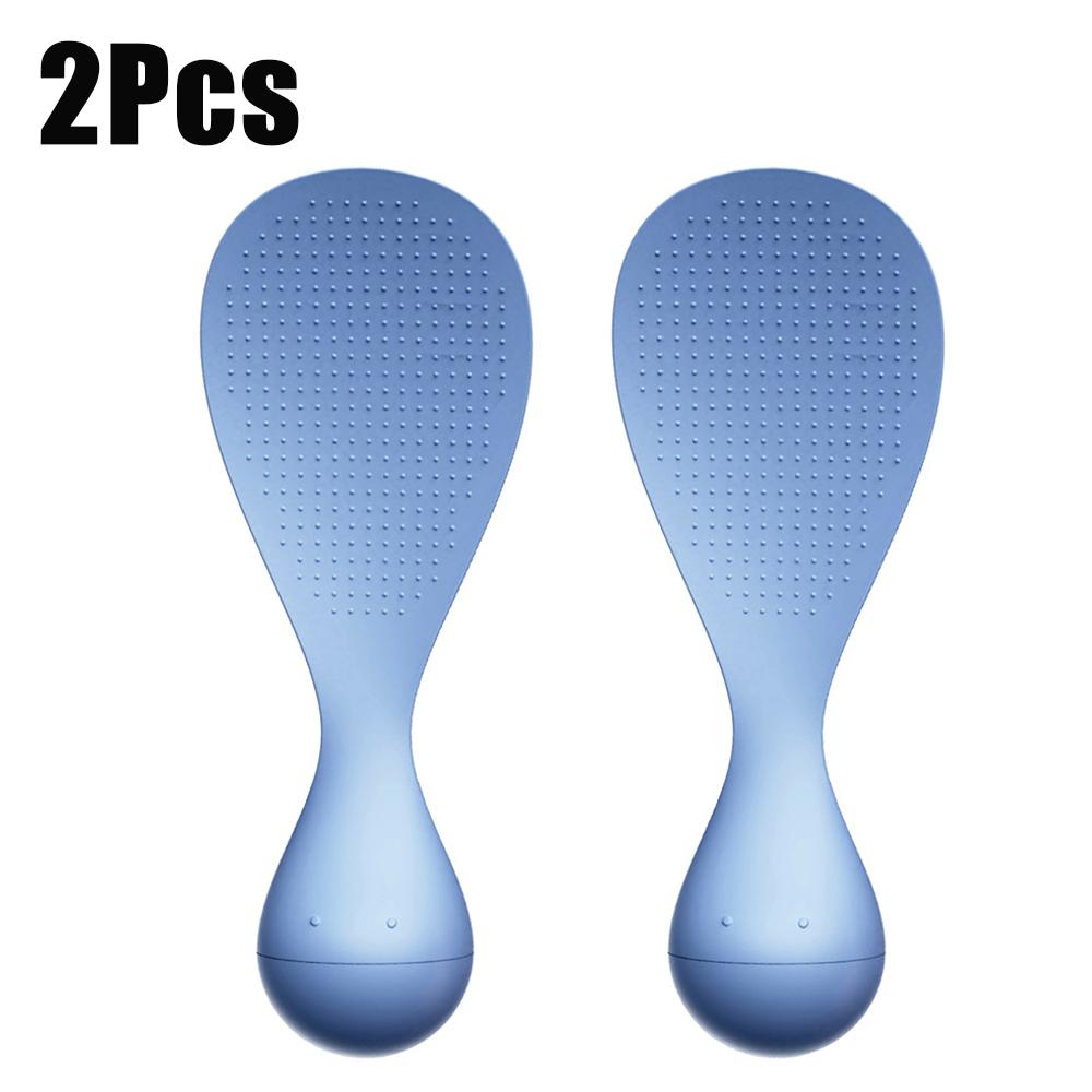 Tumbler Non-stick Rice Rice Spoon High Temperature Resistant ABS Household Vertical Non-injury Pot Rice Spoon Easy to Clean